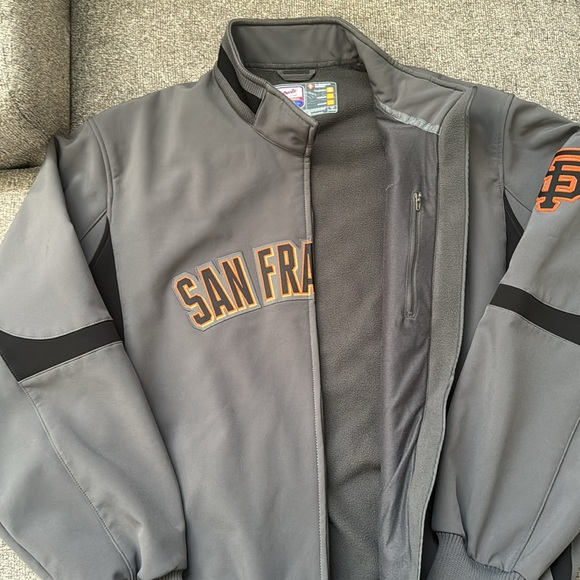 SF Majestic Therma Base Full Zip Men’s Jacket Sz 2XL - Picture 7 of 10